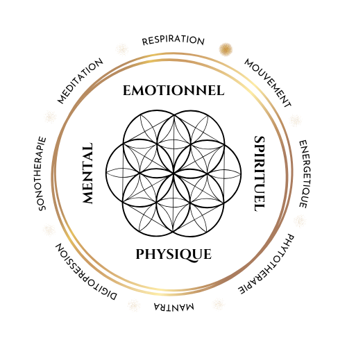 mental émotionnel spirituel physique santé holistique