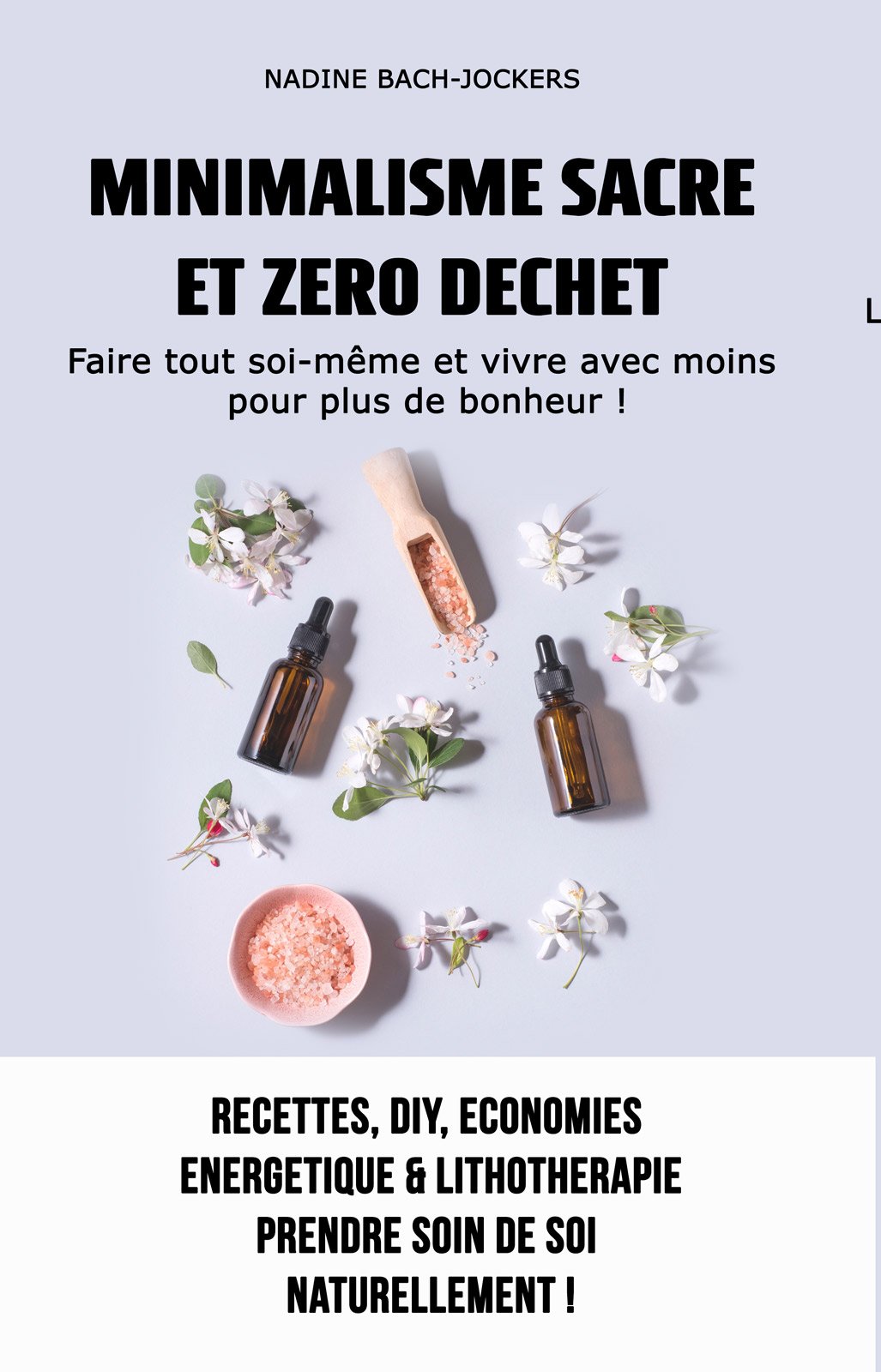 livre de poche minimalisme sacré zéro déchet