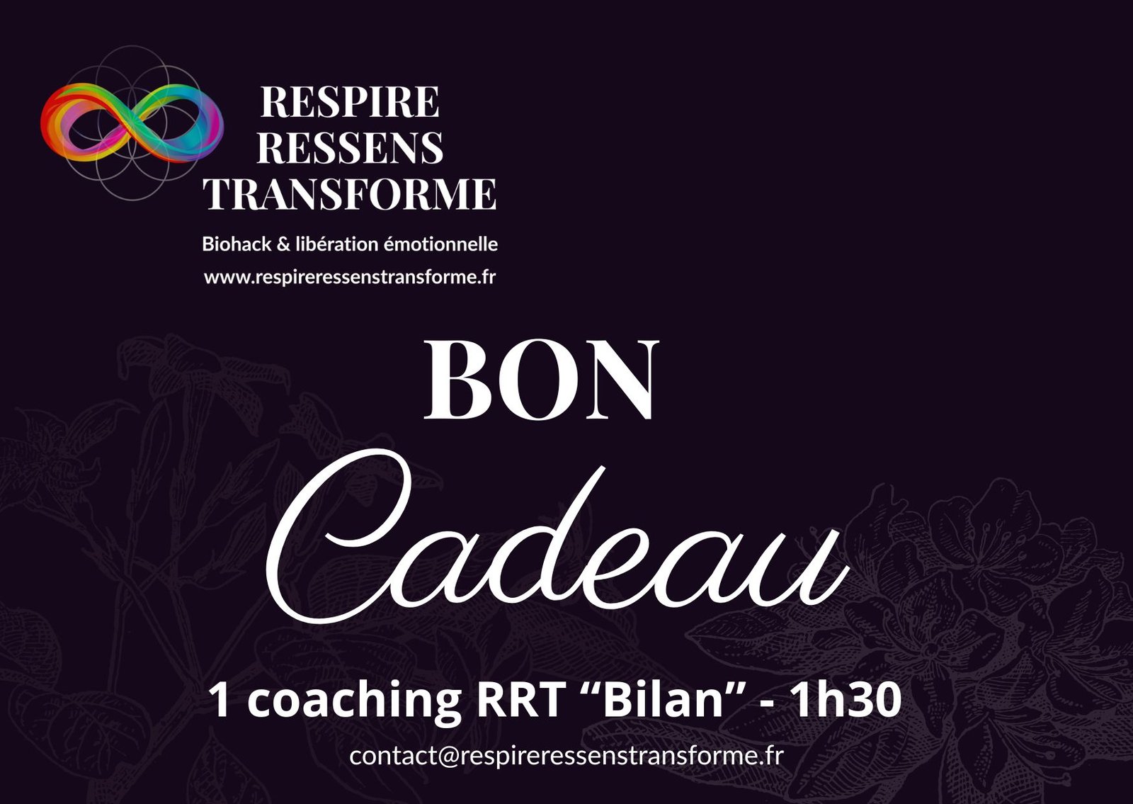bon cadeau coaching biohack libération émotionnelle