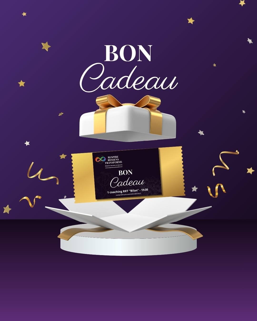 BON CADEAU séance coaching respire ressens transforme