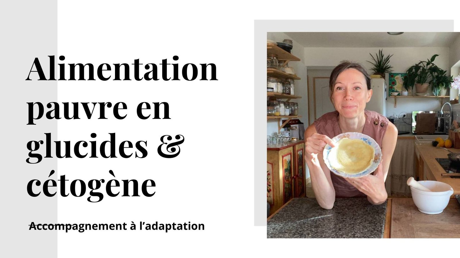 accompagnement adaptation alimentation pauvre glucides cétogène